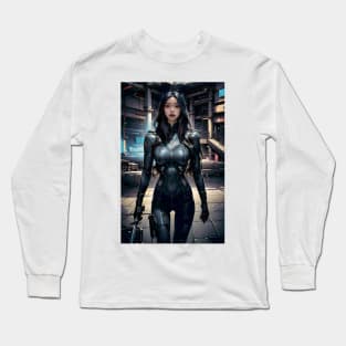 Cybernetics warrior Long Sleeve T-Shirt